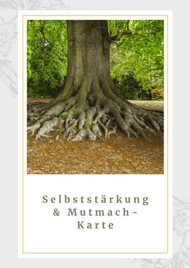 Reflexionskarte zum Thema die Kraft der Reflexionen - Wie kleine Fragen große Veränderungen bewirken.