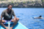 Local fishermen are keen to develop cetacean tourism