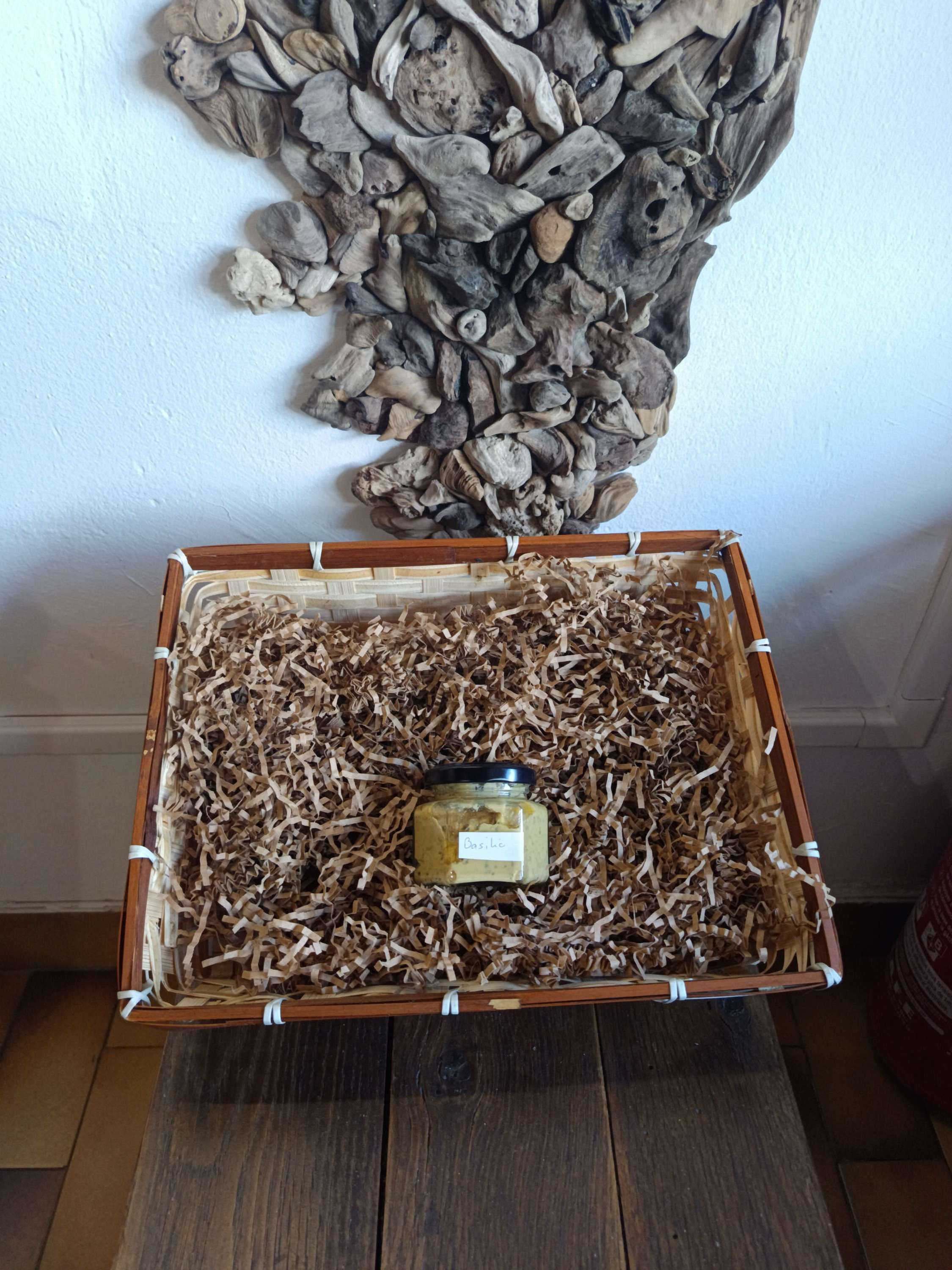 Moutarde aromatisée au basilic 125gr