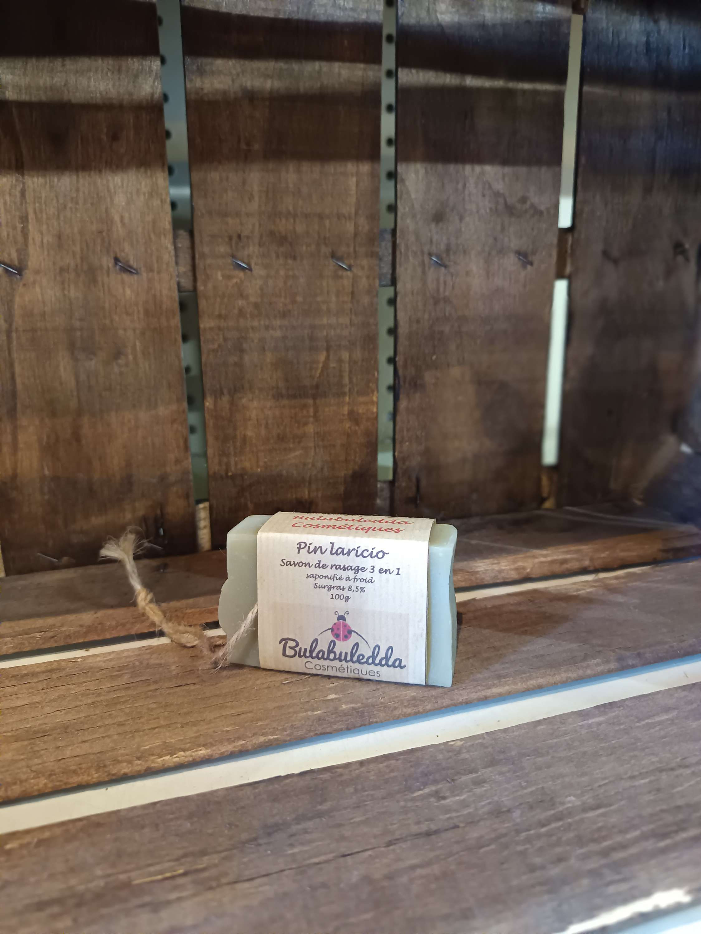 Savon Pin laricio bulabuledda cosmétiques