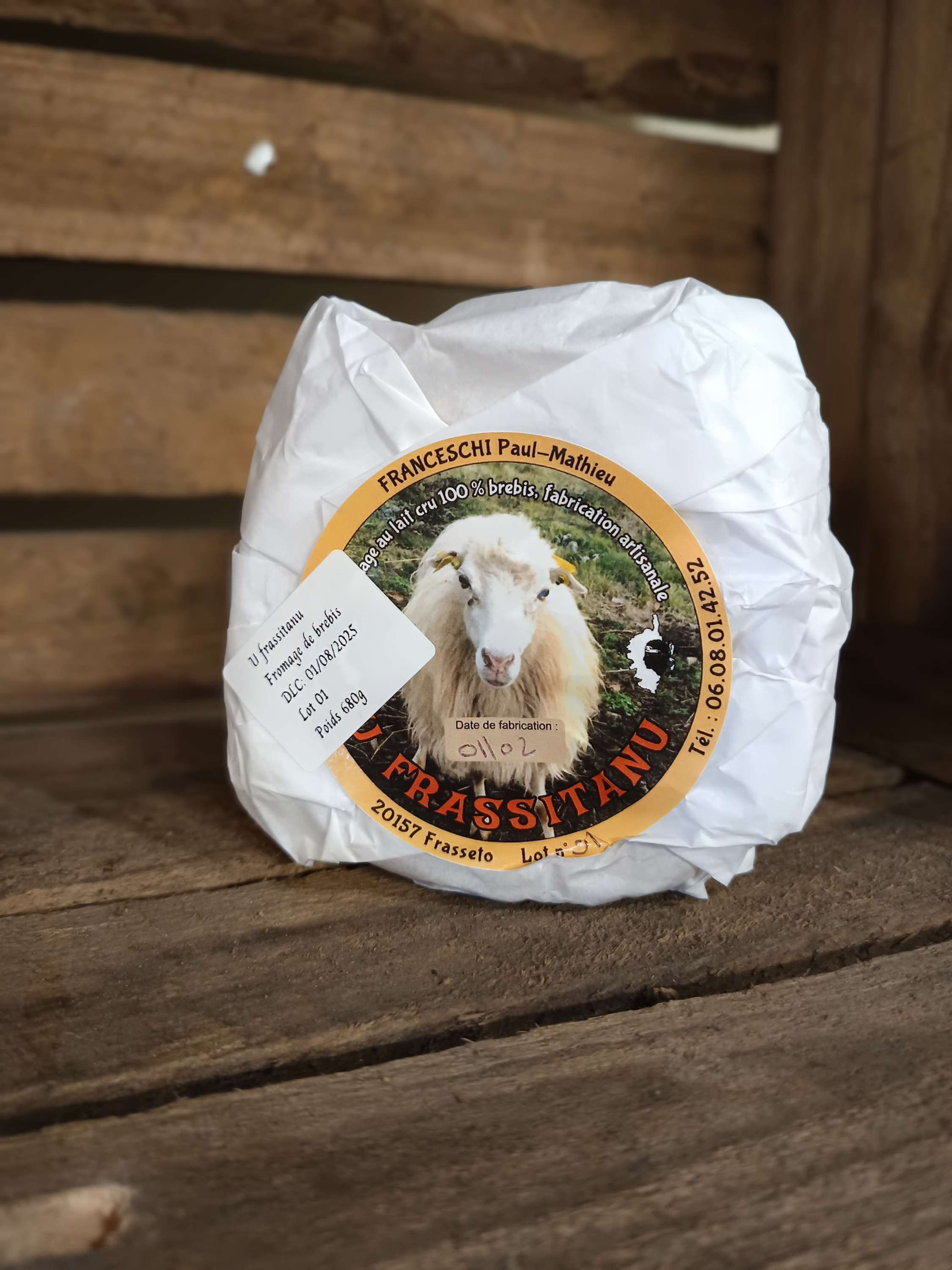 Fromage de brebis U Frassitanu 680g