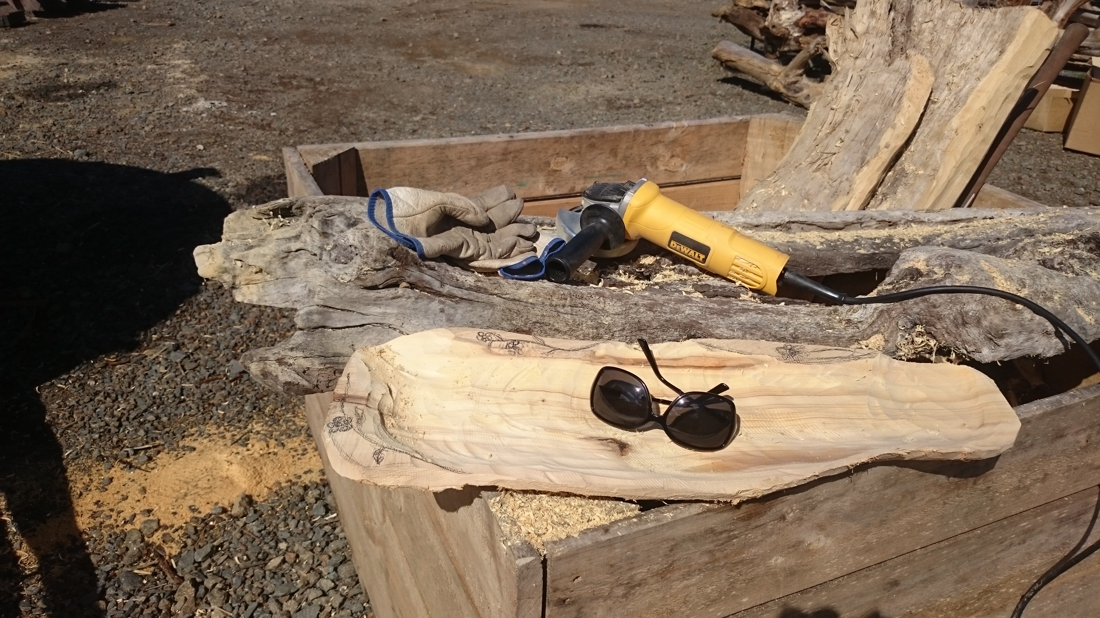 huon pine platter arbortec grinder