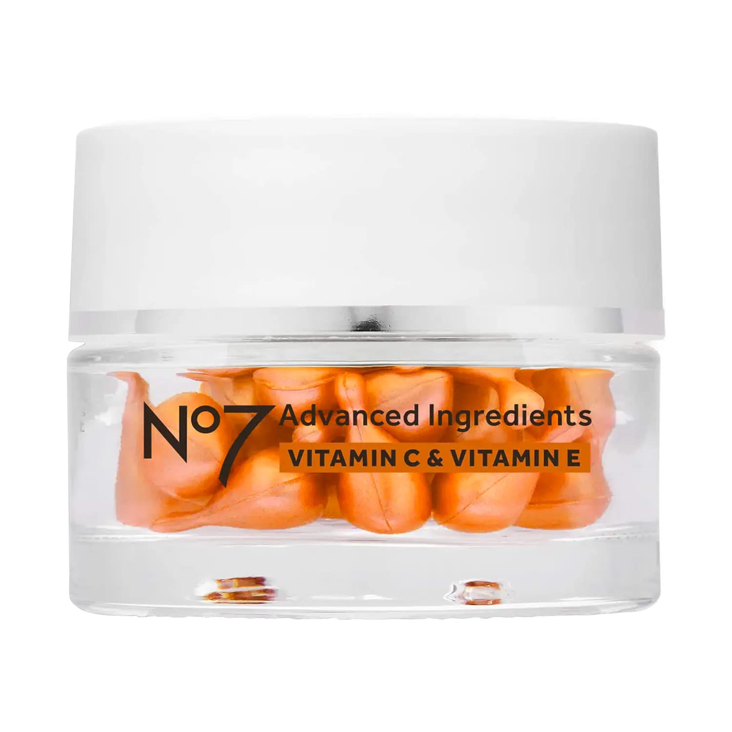 Advanced Ingredients Vitamin C & Vitamin E Capsules - Potent Vitamin C Serum Cap