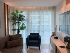 Nosso trabalho com cortinas, persianas e papel de parede