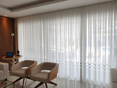 Nosso trabalho com cortinas, persianas e papel de parede
