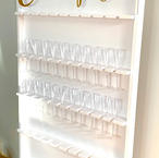 White Champagne Wall