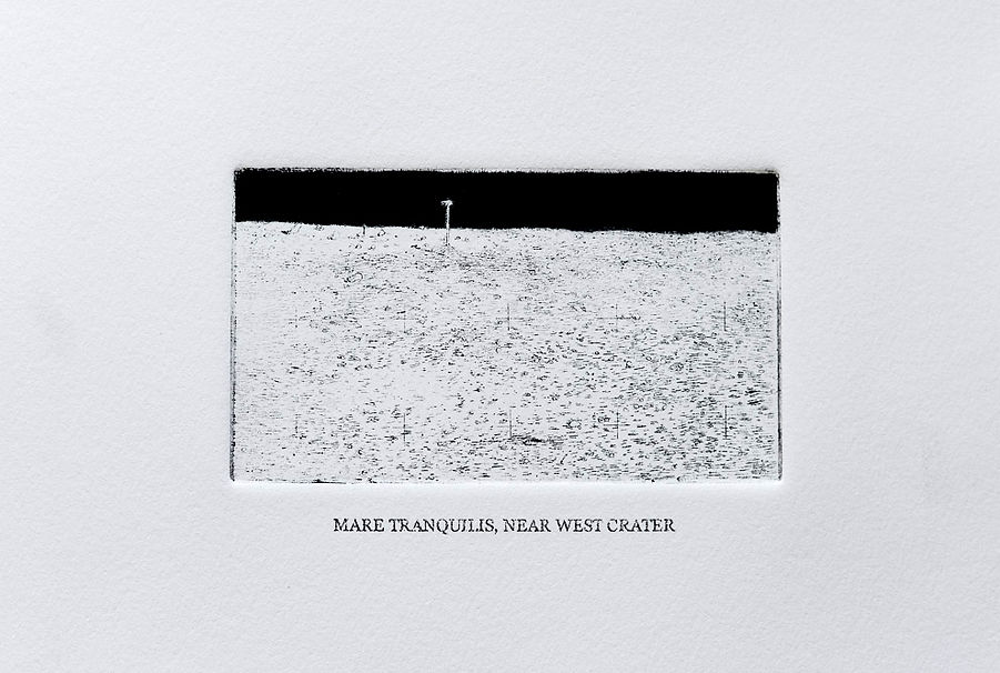 Mare Tranquilis, near West Crater