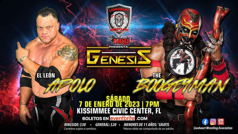 Lionheart Wrestling Association llega a Kissimmee, Florida lo mejor de la lucha libre mundial
