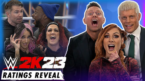 WWE 2K23 Ratings Reveal Show con UpUpDownDown EN VIVO