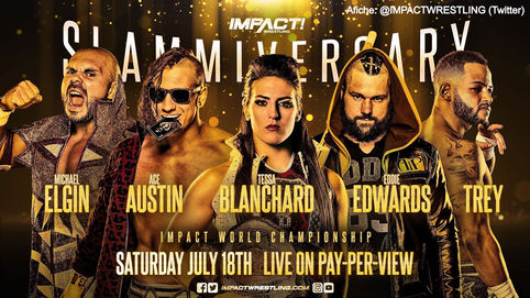 IMPACT Wrestling: Tessa Blanchard a defender el Campeonato Mundial ante cuatro luchadores en Slammiv
