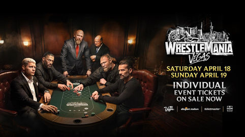 Venta de boletos individuales para WrestleMania 42 en Las Vegas por Black Friday