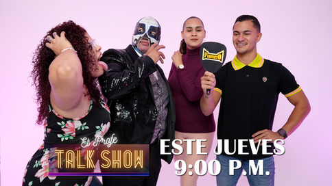 La Destructora Nancy y Hector Perfecto (Exatlón) este jueves en El Profe Talk Show