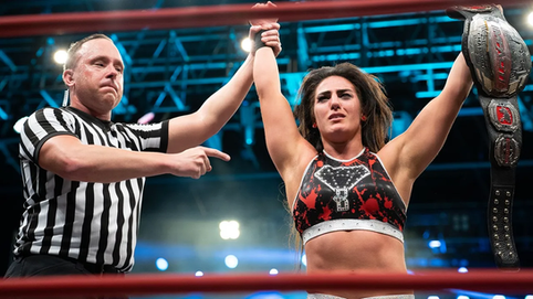 Tessa Blanchard, estrella de TNA Wrestling