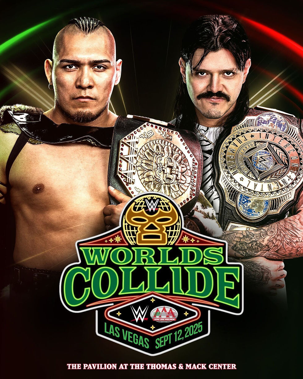 El Hijo del Vikingo vs. Dominik Mysterio por el Megacampeonato de AAA en Worlds Collide: Las Vegas.