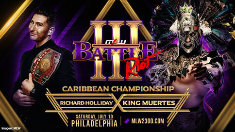 King Muertes vs. Richard Holliday a luchar por el Campeonato del Caribe en Filadelfia