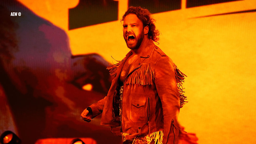 Hangman Page, campeón mundial de AEW.