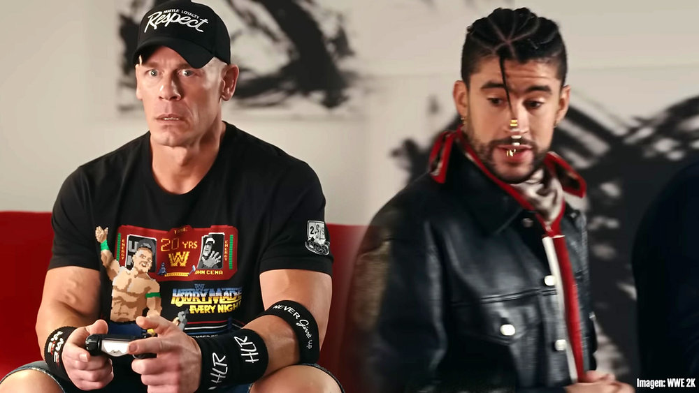 John Cena y Bad Bunny protagonizan en WWE 2K23 John Cena y Bad Bunny protagonizan en WWE 2K23