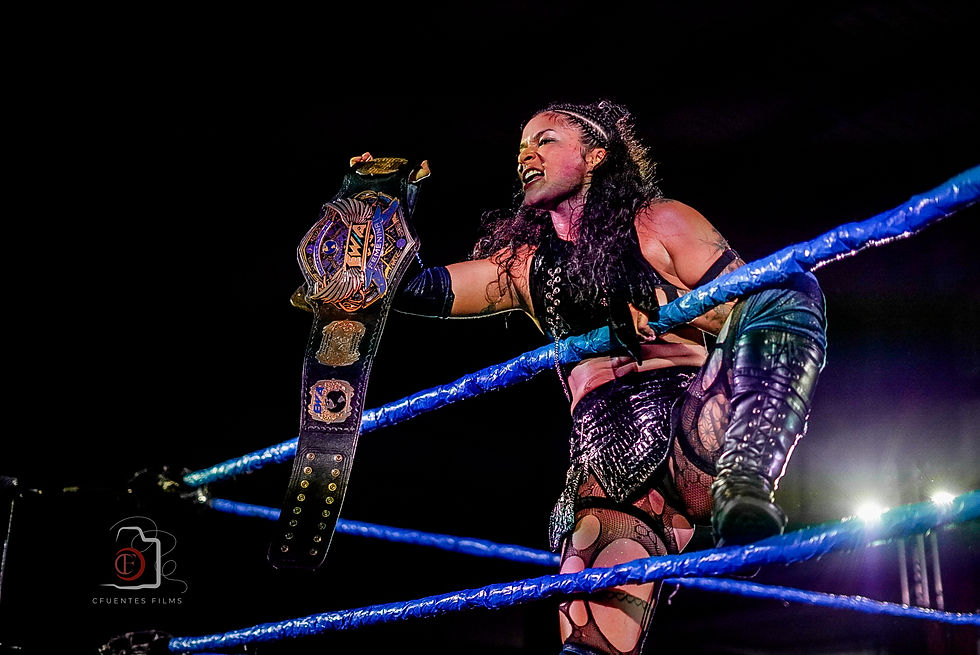 Gema, nueva Campeona Mundial Femenina de EWA (Foto: CFuentes Films)