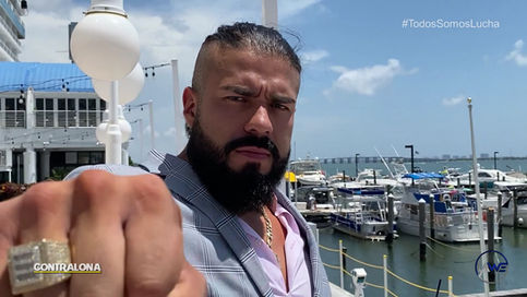 OFICIAL: Andrade El Ídolo es el primer LUCHADOR INTERNACIONAL que participará con LAWE (VIDEO)