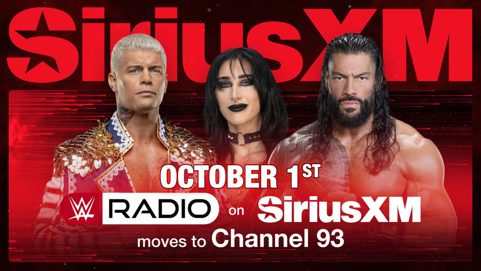 WWE Radio se traslada al canal 93 de SiriusXM