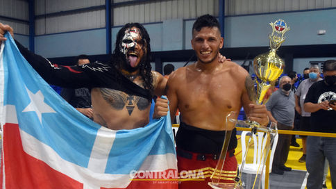 OIL celebró LA NOCHE DEL GRITO en Lares con luchadores de renombre y de la nueva generación (FOTOS)