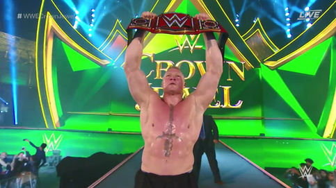 ULTIMA HORA: Brock Lesnar se consagra como NUEVO Campeón Universal de WWE