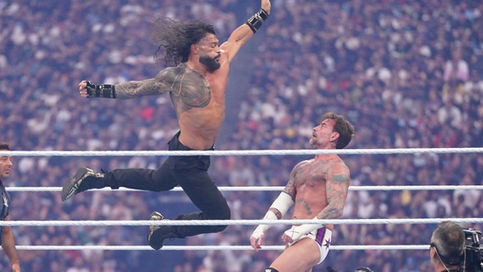 Roman Reigns vs. CM Punk: Una historia bien contada en WrestleMania