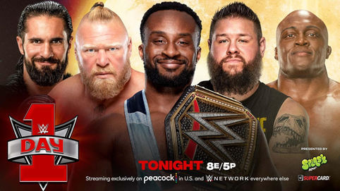 CAMBIO EN LA LUCHA ESTELAR: Day 1 contará con un Fatal 5-Way por el Campeonato de WWE