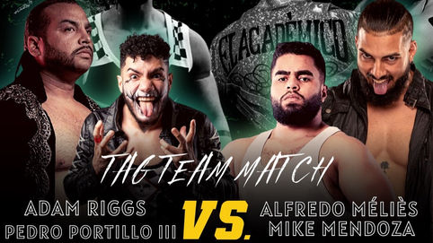 ESPÍRITU DE LUCHA II: Mike Mendoza y Alfredo Méliès chocarán con Pedro Portillo III y Adam Riggs