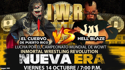 Inmortal Wrestling Revolution presenta NUEVA ERA