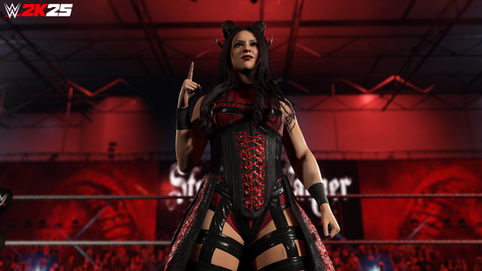 Stephanie Vaquer en WWE 2K25
