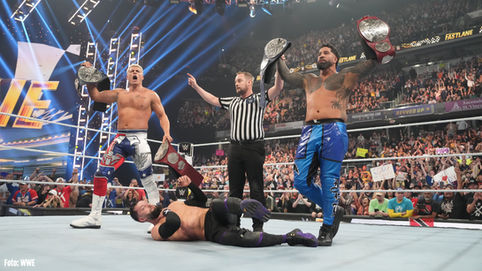 ÚLTIMA HORA: Rhodes y Uso NUEVOS Campeones en Pareja Unificados en WWE Fastlane