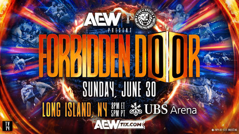 AEW x NJPW: Boletos para Forbidden Door a la venta ya