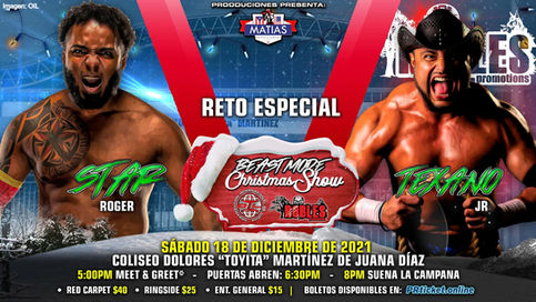 OIL: Más encuentros confirmados para Beast Mode Christmas Show; Boletos a la venta ya (VIDEO)