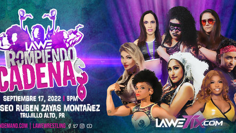 Torneo de LAWE Rompiendo Cadenas toma forma para determinar a su primera campeona
