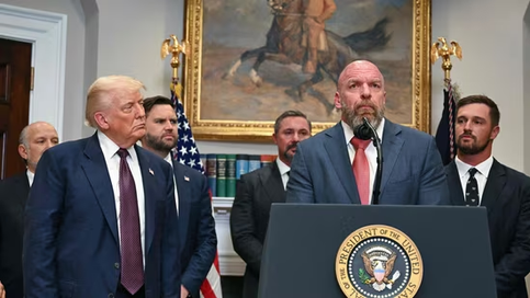 Triple H representa a WWE en la Casa Blanca con iniciativa enfocada en la juventud