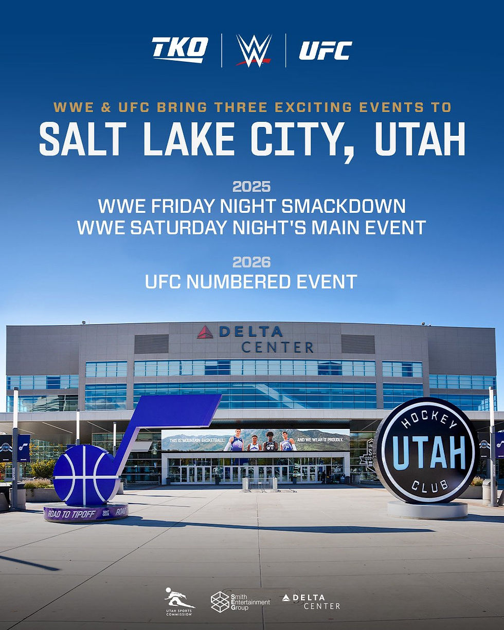 TKO WWE UFC Salt Lake City
