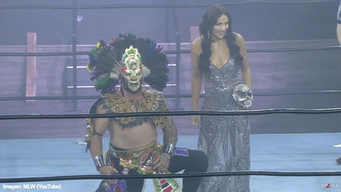 Exitoso el debut de Mil Muertes en MLW Fusion junto a Salina de la Renta (VIDEO)