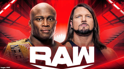 RAW: Bobby Lashley y AJ Styles a enfrentarse por primera vez esta noche (VIDEOS)