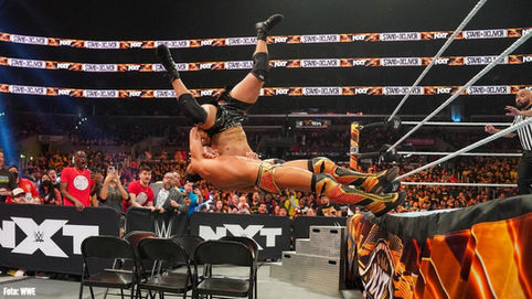 Gargano y Waller demostraron como hacer una lucha extrema de manera segura