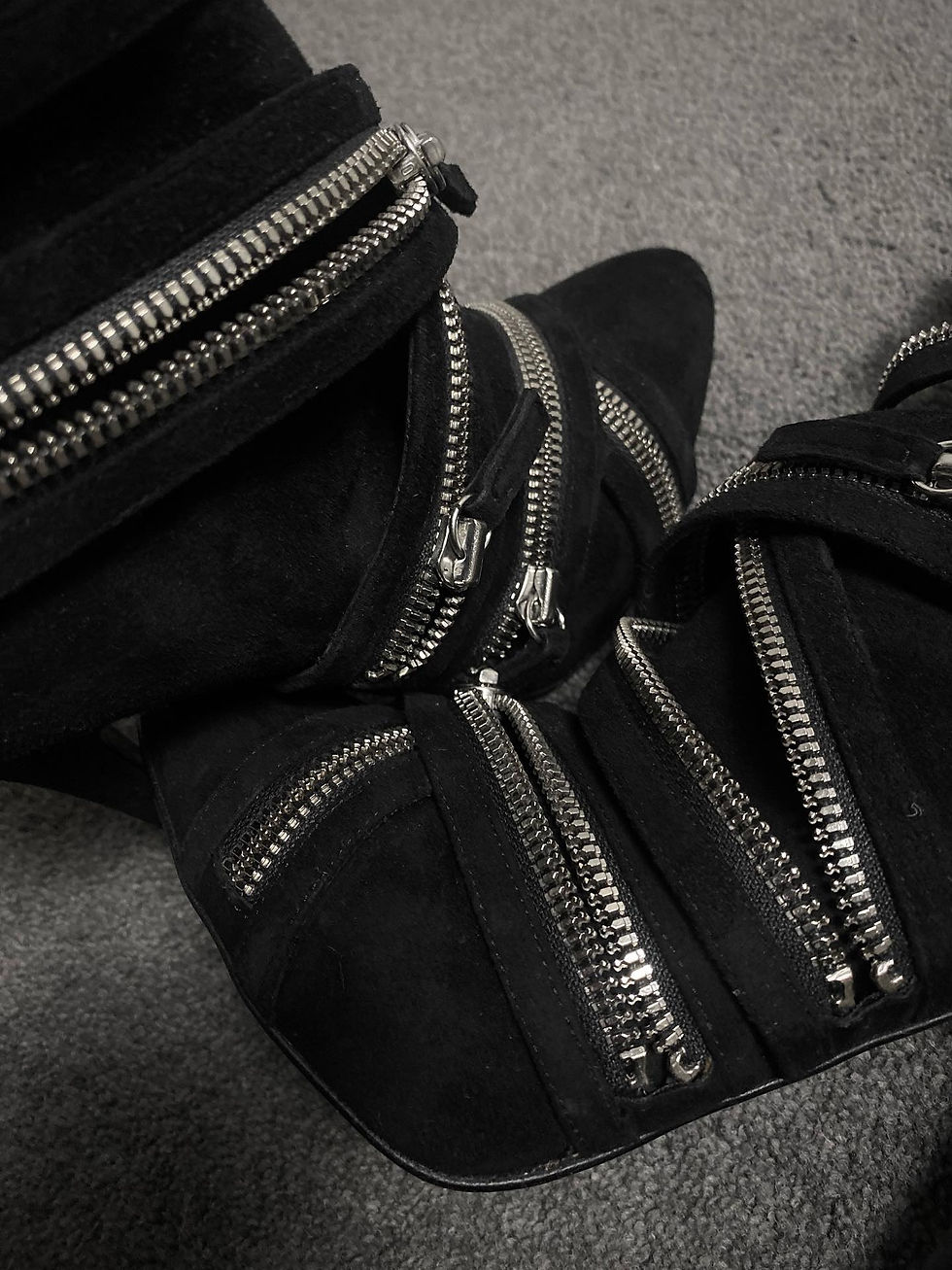 Thumbnail: Balmain AW09 Nebraska wraparound     zipper heels