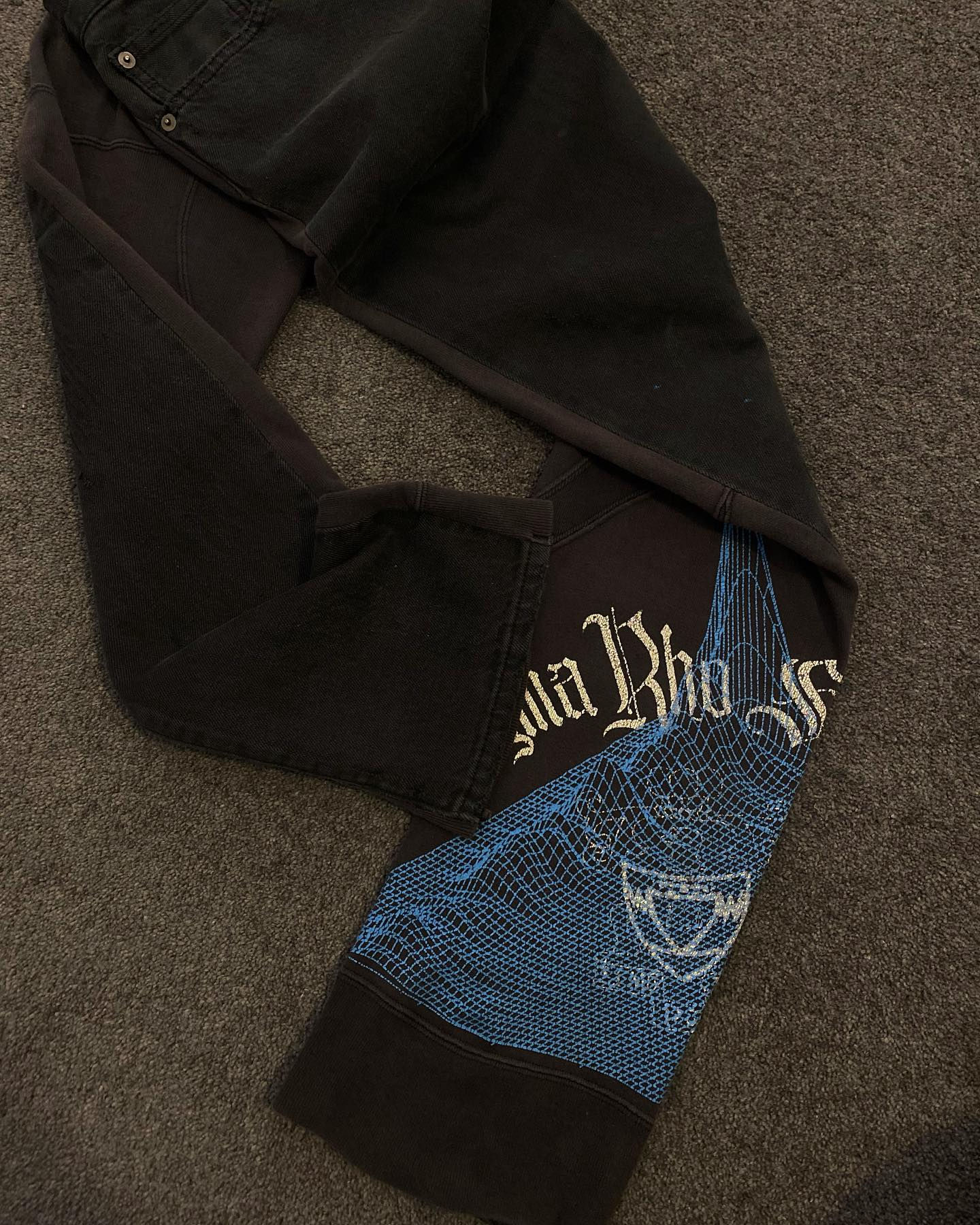 Undercover SS11 hybrid “underman” jeans