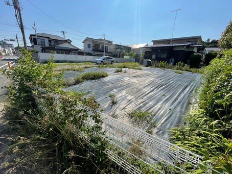 鎌倉市津　－アスファルト舗装、フェンス設置工事－