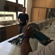 acabamento em obra calacatta