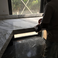 acabamento em obra calacatta