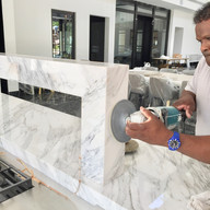 acabamento em obra calacatta