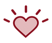 Radiant Burgundy Heart Icon.png