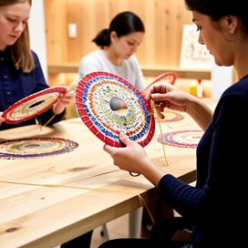 Ateliers textiles bien-être : toucher, créer, se ressourcer