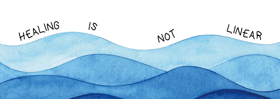 Healing is not linear - waves