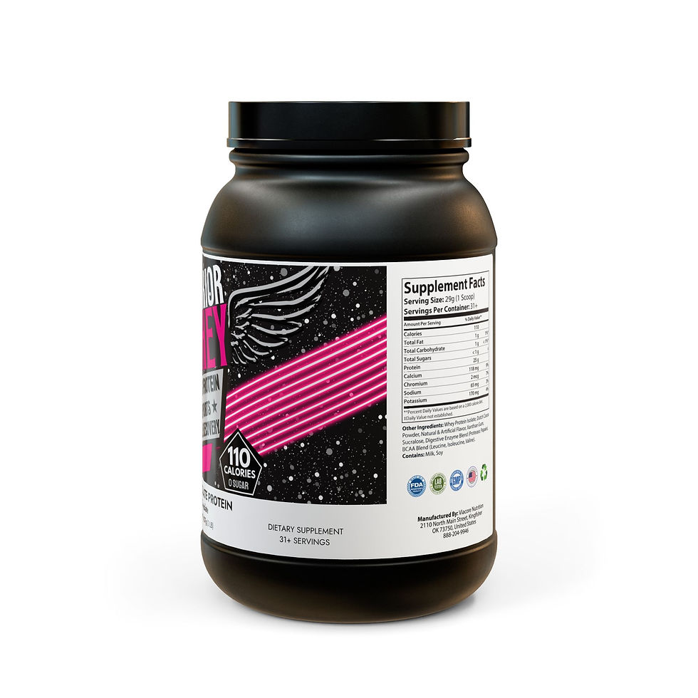 Thumbnail: Whey Isolate Protein Supplement (907g, 2lb)